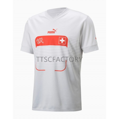 Maillot de Foot Suisse Exterieur Coupe du monde 2022